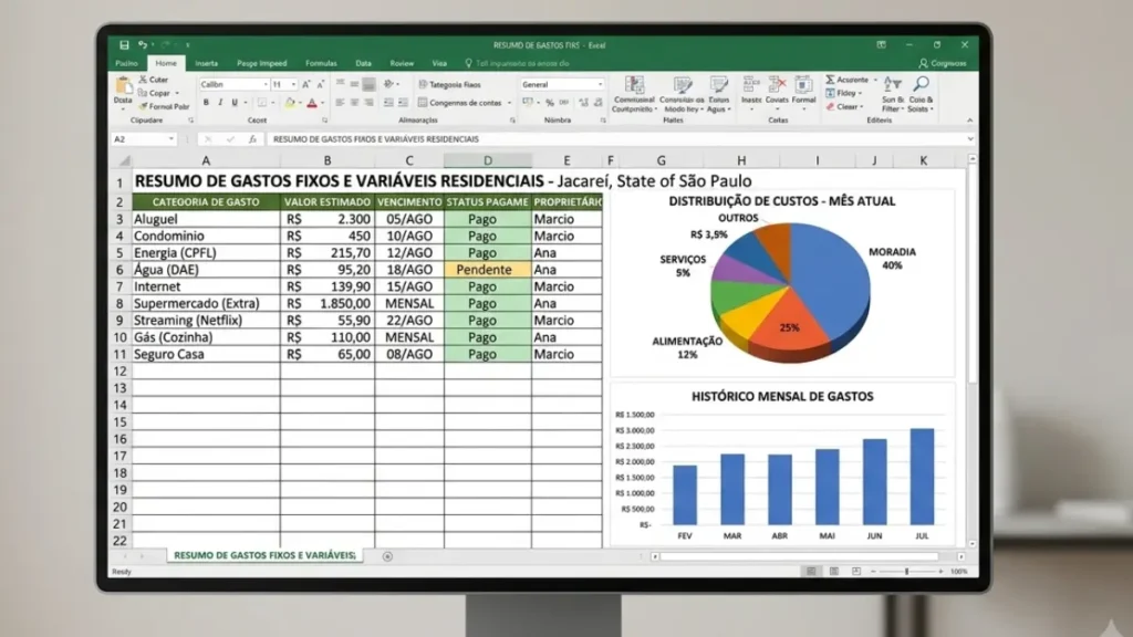 Planilha GRÁTIS de Controle Financeiro