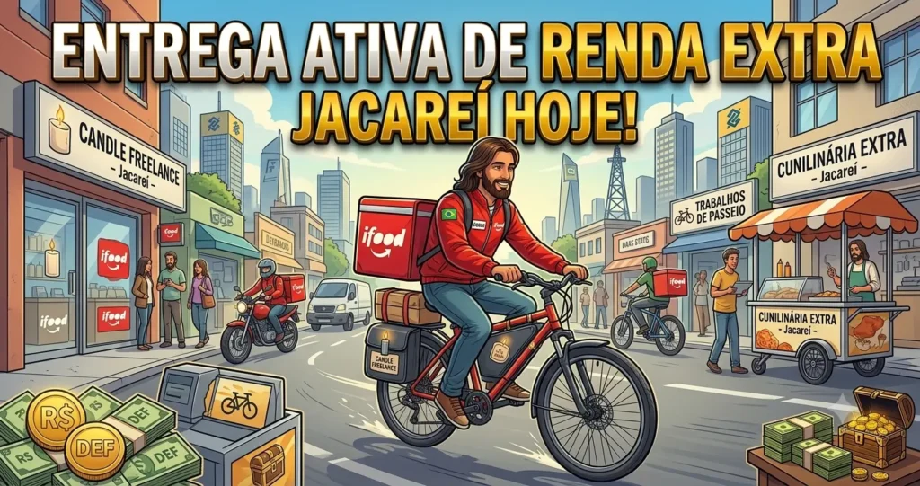 Renda Extra com Ifood no seu bairro!