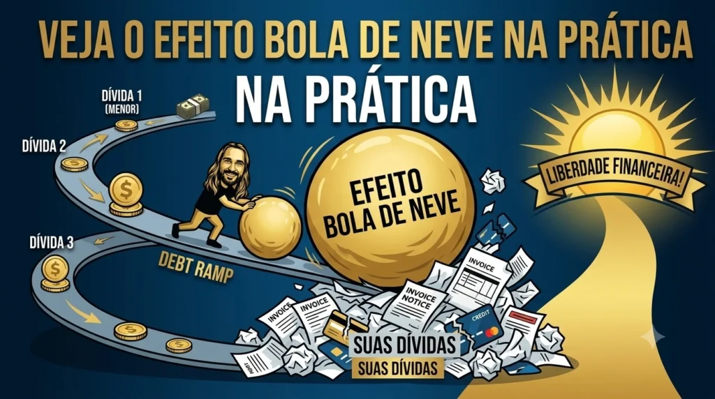 Juntar Dinheiro com o Efeito Bola de Neve
